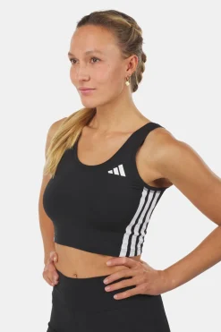 adidas Essentials 3-Stripes Cropped Tank Top Dames