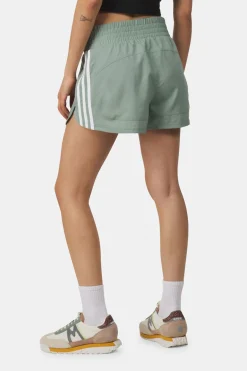adidas Pacer Training 3-Stripes Geweven High-Rise Short Dames