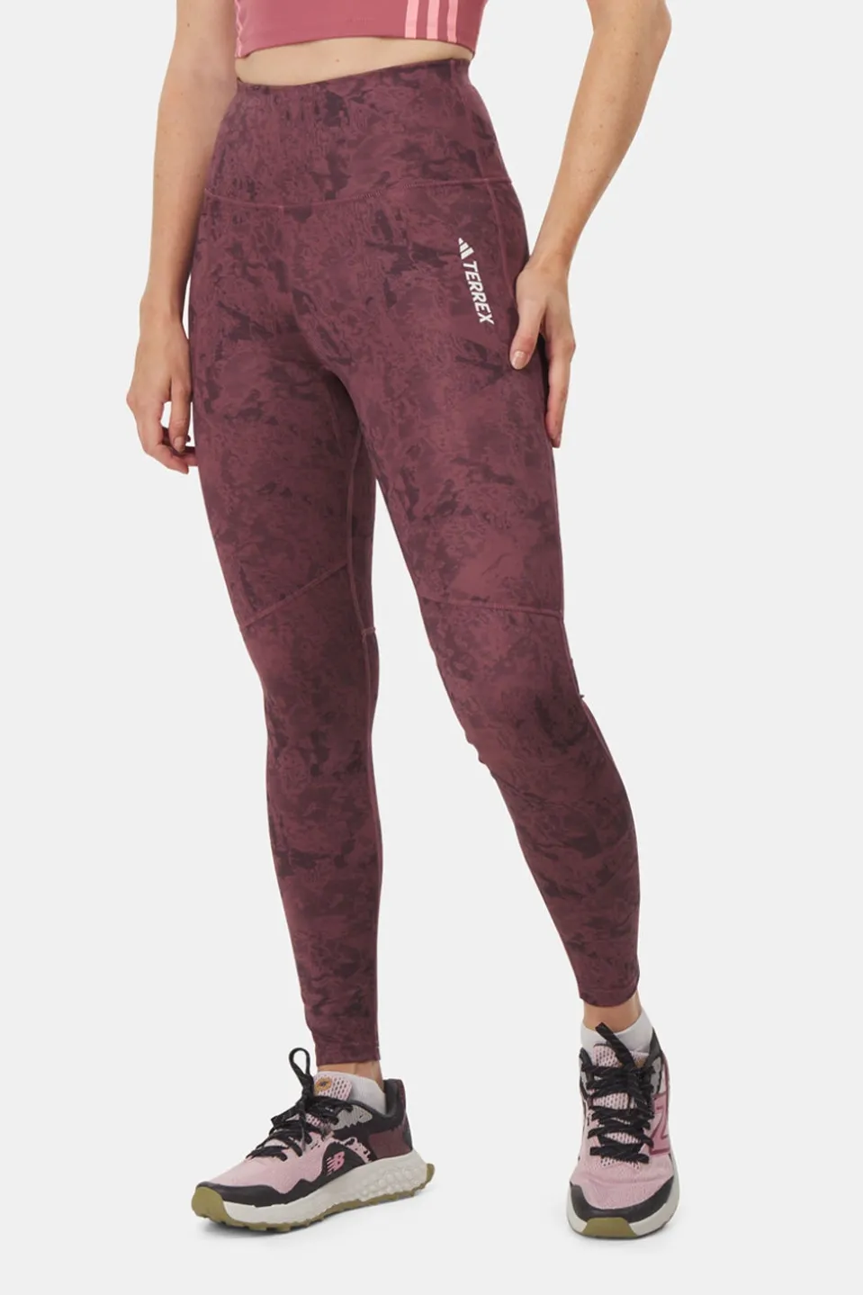 adidas Terrex Multi Allover Print Legging Dames