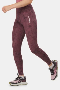 adidas Terrex Multi Allover Print Legging Dames