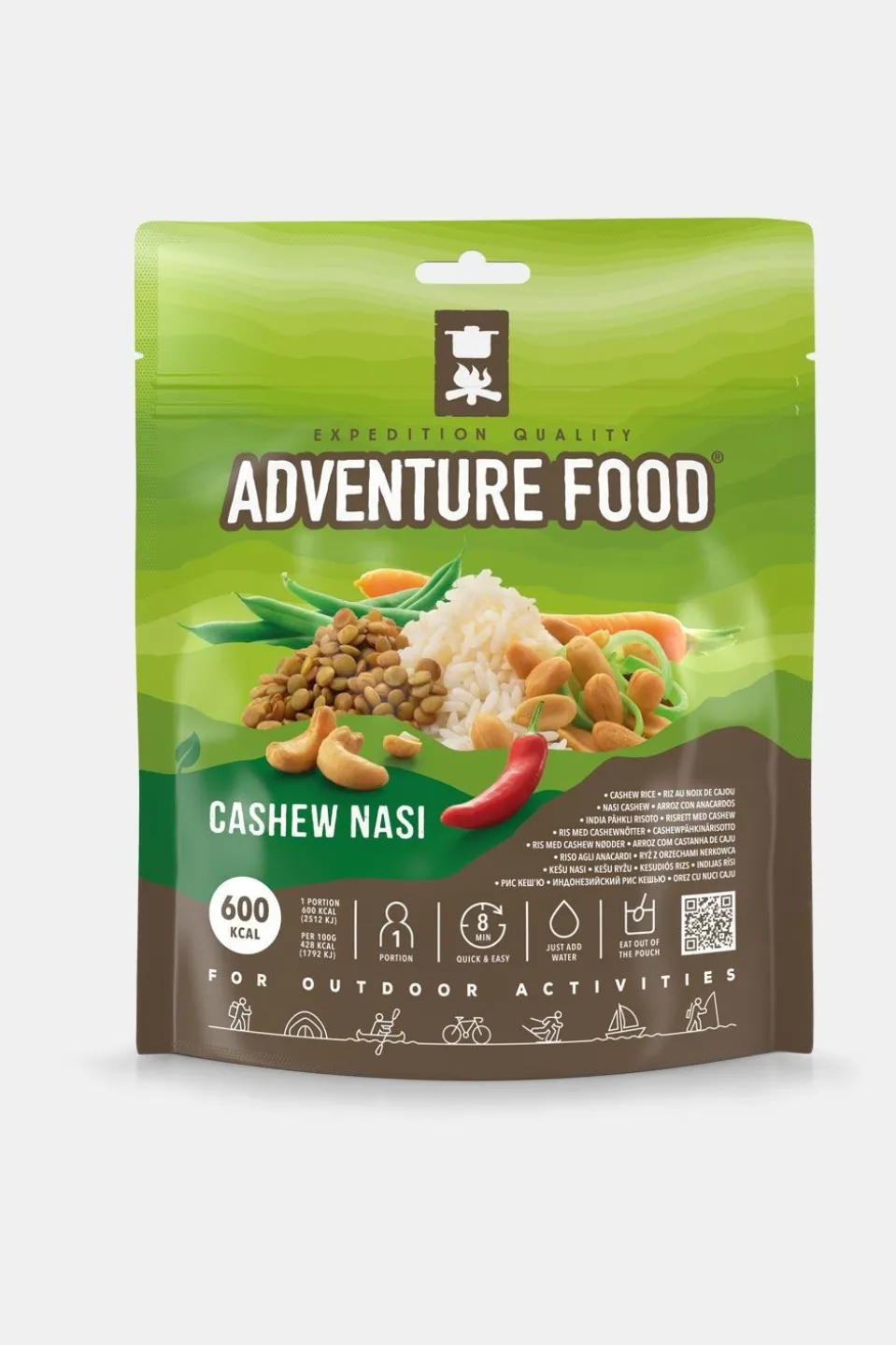 Adventure Food Cashew Nasi Maaltijd