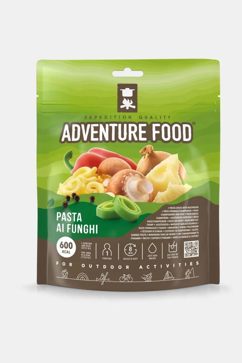 Adventure Food Pasta Ai Funghi Maaltijd