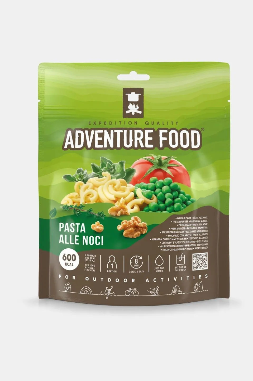 Adventure Food Pasta Alle Noci Maaltijd