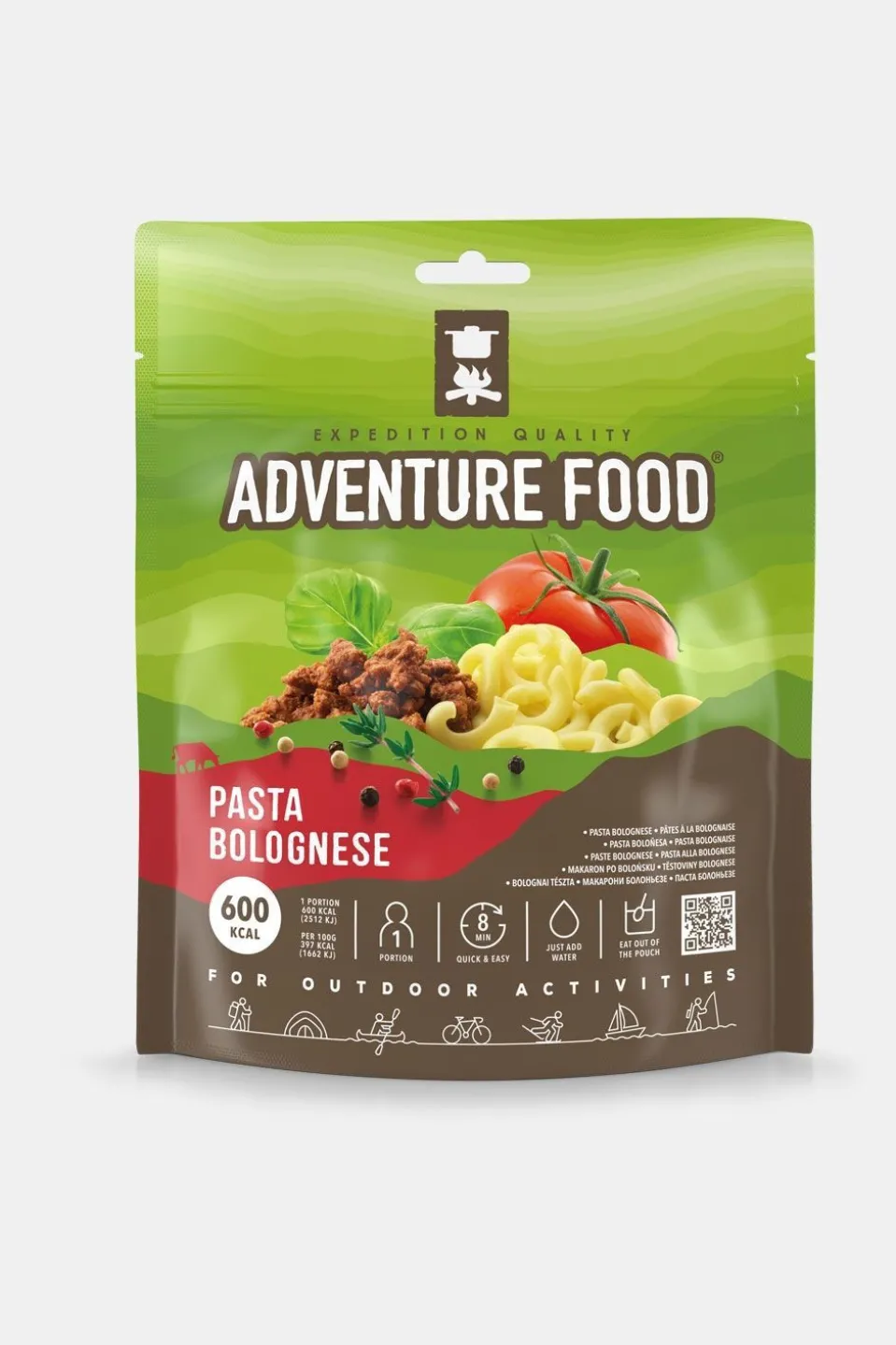Adventure Food Pasta Bolognese Maaltijd