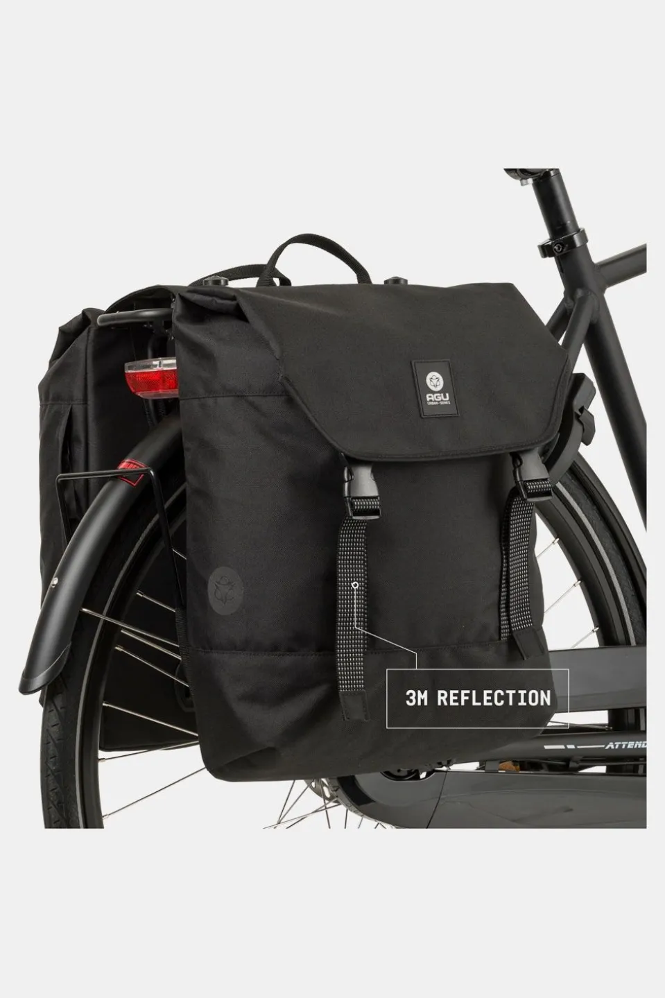AGU Dwr Double Bike Bag Urban Fietstas Achter