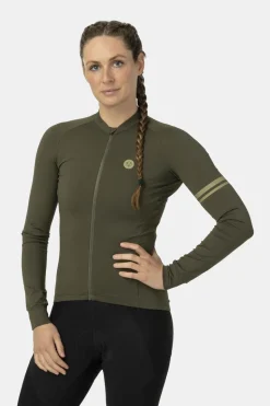 AGU Solid Jersey LS Performance Shirt Dames