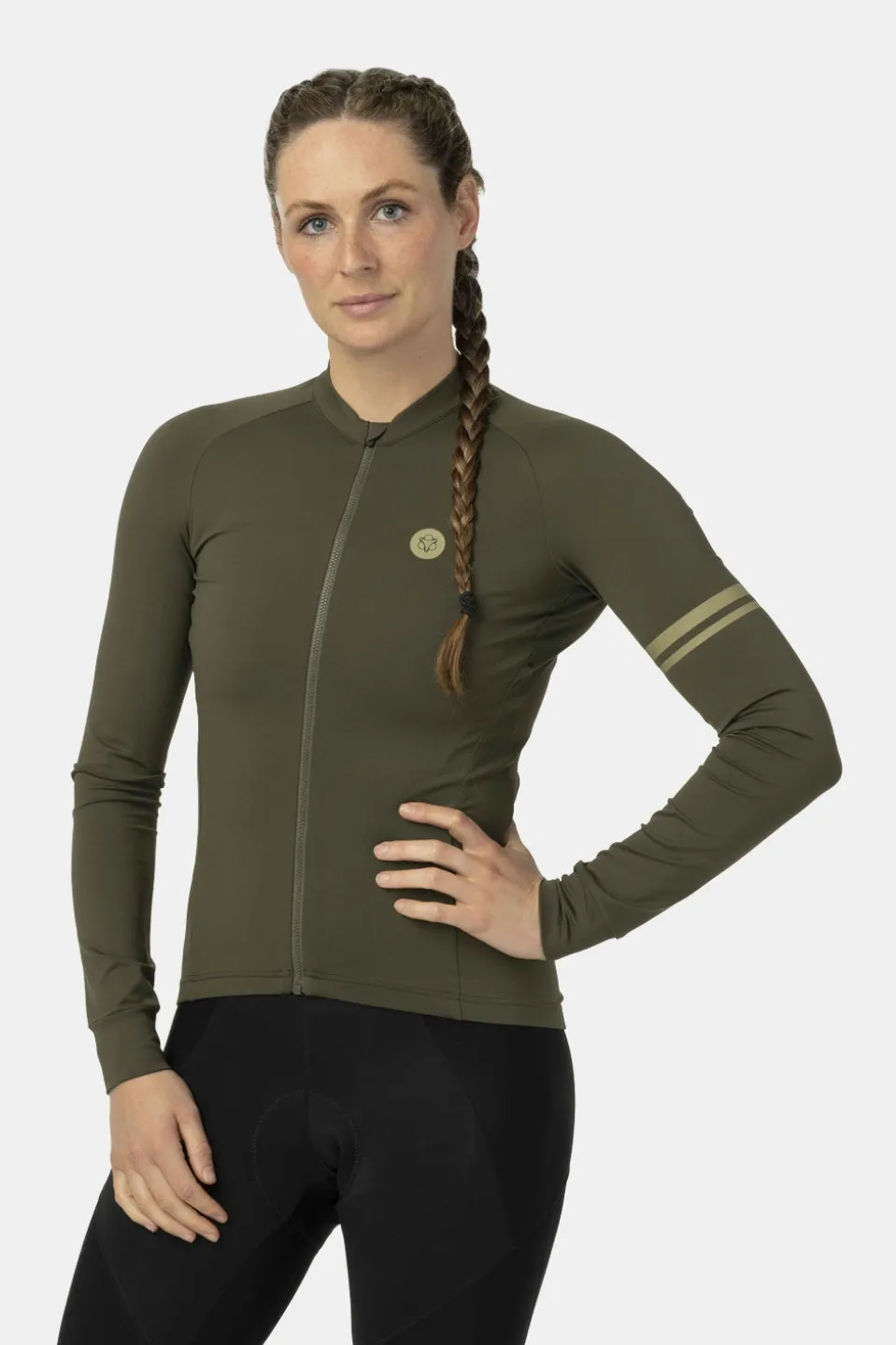 AGU Solid Jersey LS Performance Shirt Dames
