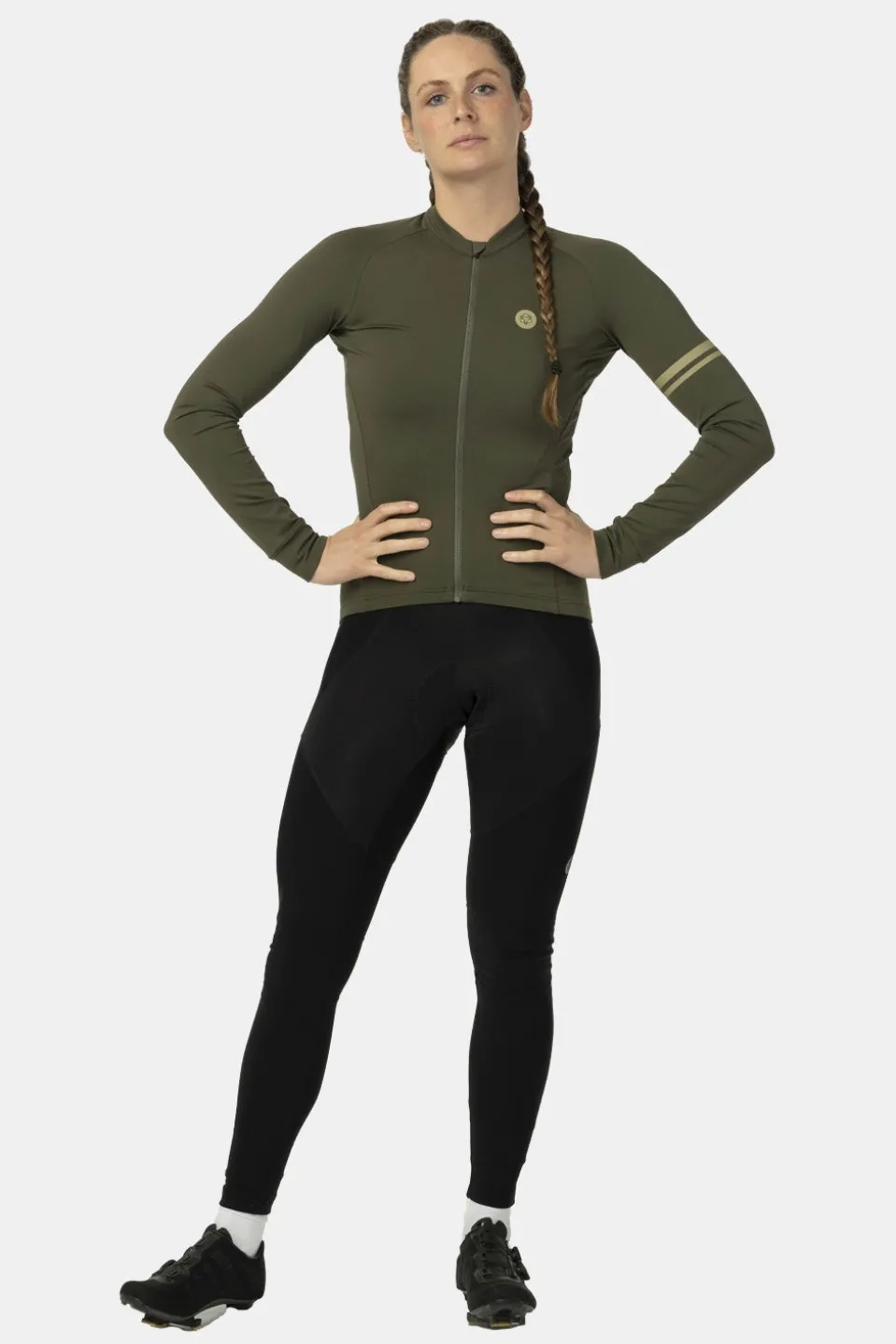 AGU Solid Jersey LS Performance Shirt Dames