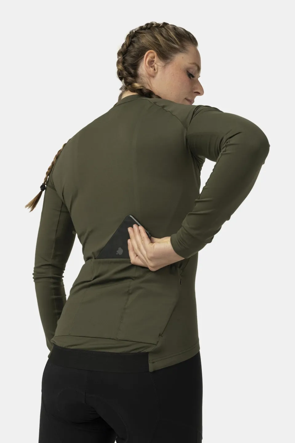 AGU Solid Jersey LS Performance Shirt Dames