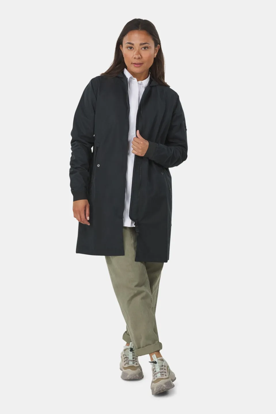 AGU Urban Outdoor Long Bomber Jacket Dames