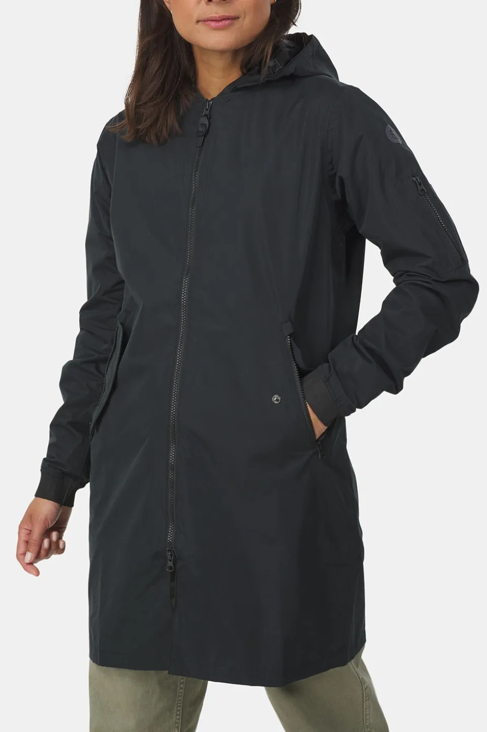 AGU Urban Outdoor Long Bomber Jacket Dames