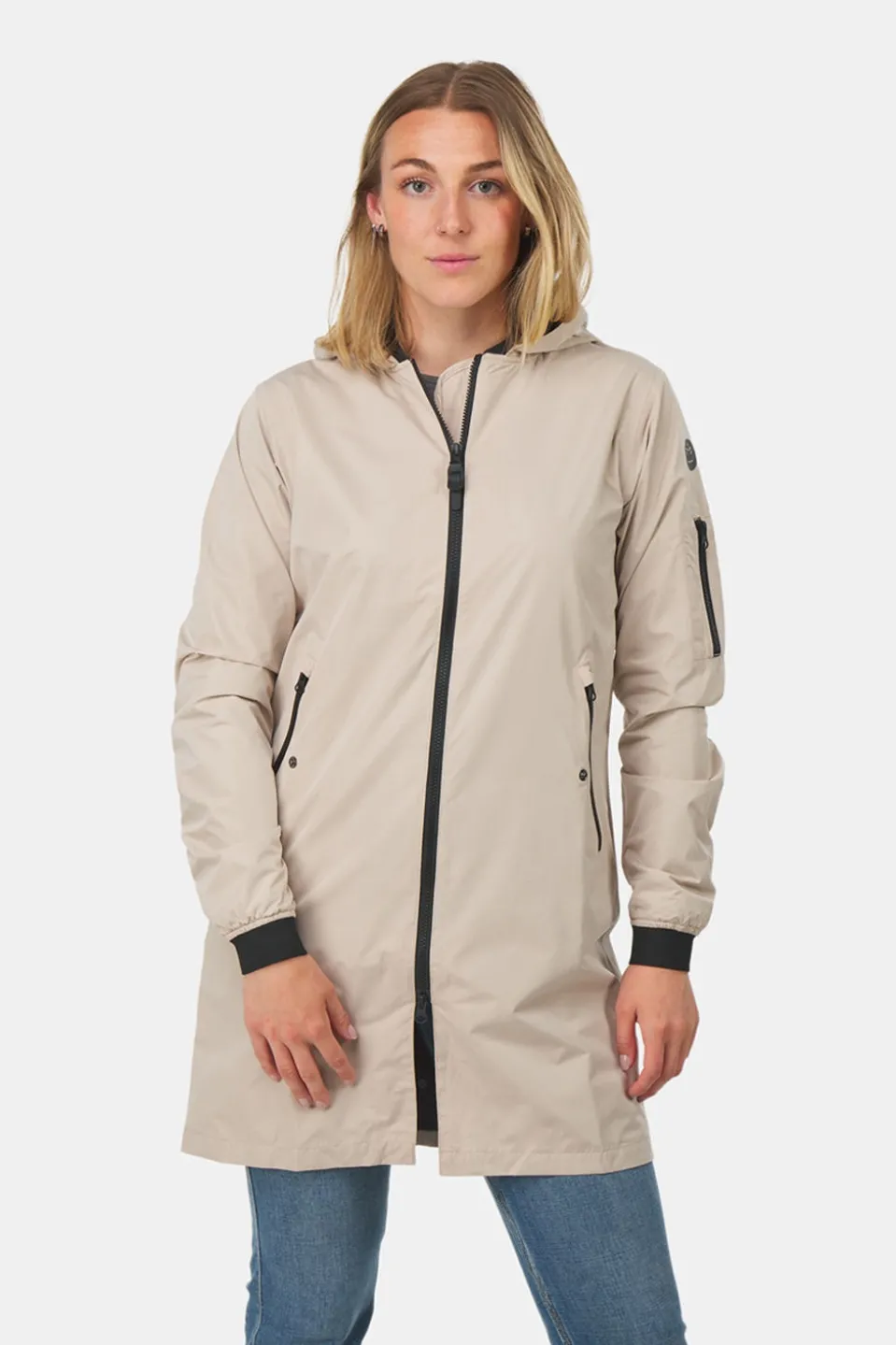 AGU Urban Outdoor Long Bomber Jacket Dames