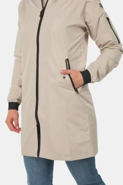 AGU Urban Outdoor Long Bomber Jacket Dames
