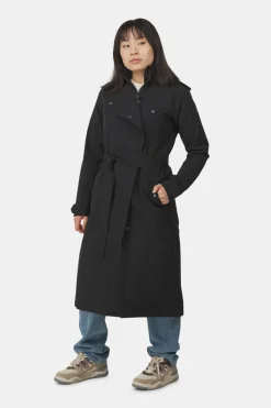 AGU Winter Trench Coat Long Rain Urban Outdoor Jas Dames