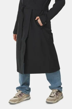 AGU Winter Trench Coat Long Rain Urban Outdoor Jas Dames