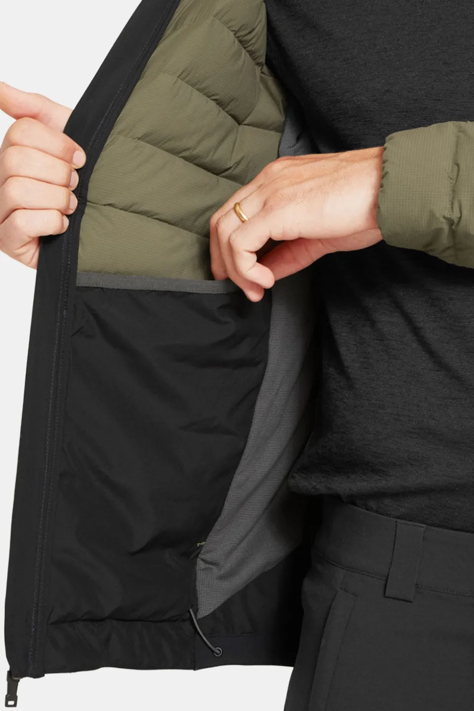 Artilect Divide Fusion Stretch Hoodie Donsjas