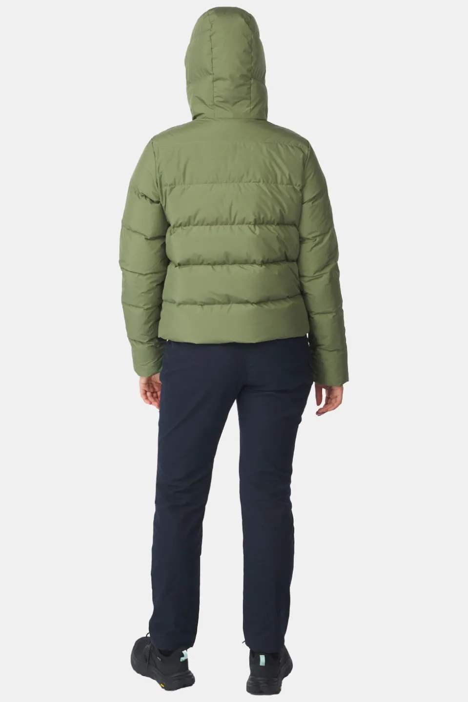 Ayacucho Aarhus Recycled Cropped Hoody Donsjas Dames