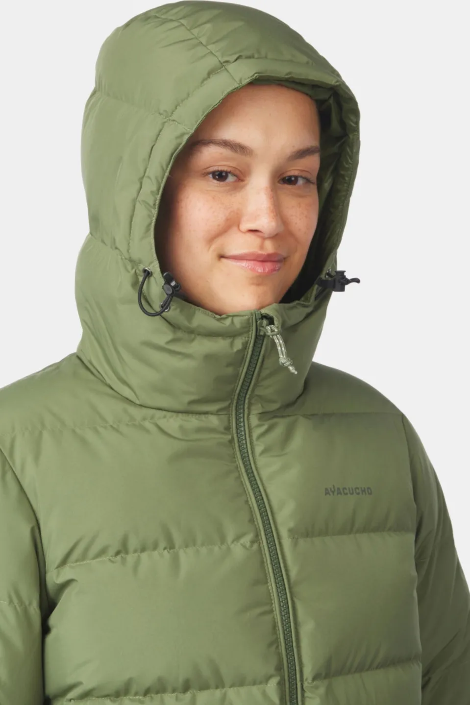 Ayacucho Aarhus Recycled Cropped Hoody Donsjas Dames