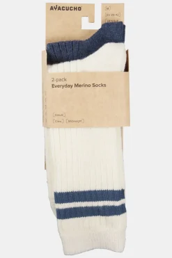 Ayacucho Everyday Merino Sok 2-Pack