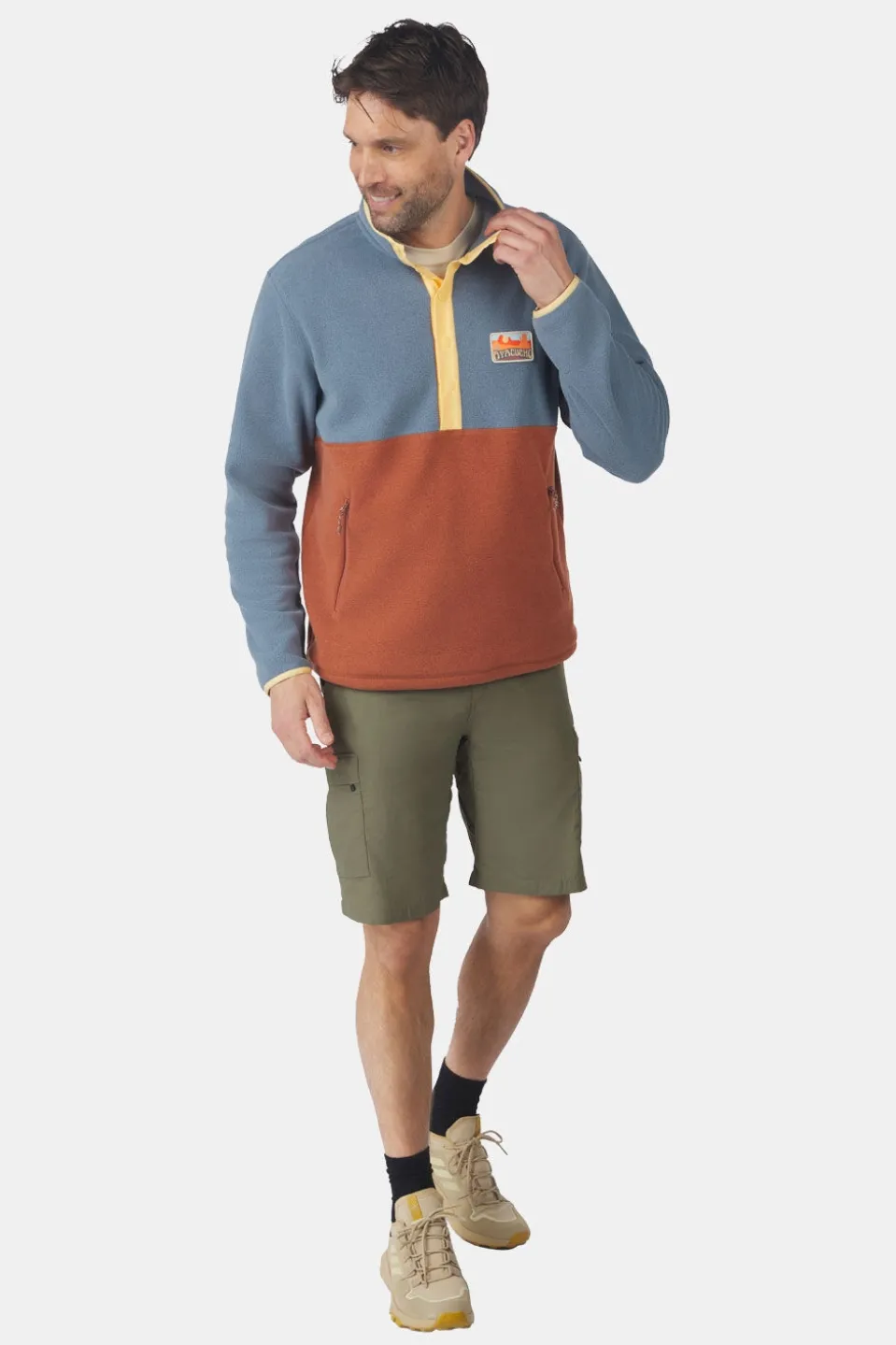 Ayacucho Festival Snap Fleece Pullover Fleecetrui