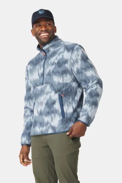 Ayacucho Flynn Printed 1/2 Zip Fleecetrui