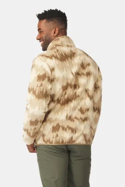 Ayacucho Flynn Printed 1/2 Zip Fleecetrui