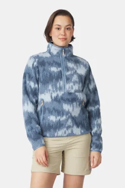 Ayacucho Flynn Printed 1/2 Zip Fleecetrui Dames