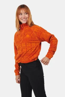 Ayacucho Inverno Printed Fleecetrui Dames
