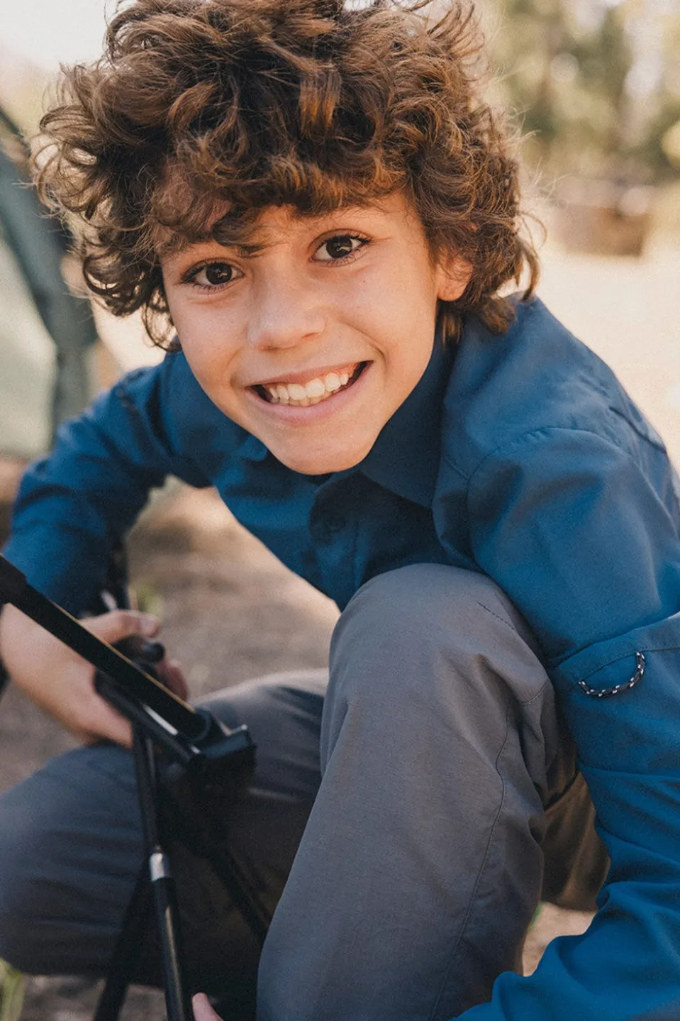 Ayacucho Jungle Travel Shirt LS Kids