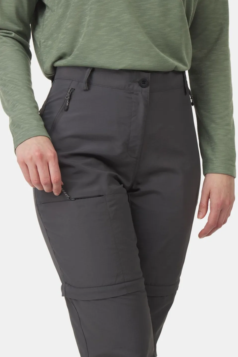 Ayacucho Jungle Travel Zip-Off Afritsbroek Dames