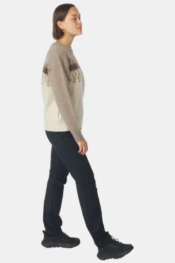 Ayacucho Lugano Jaquard Wool Trui Dames