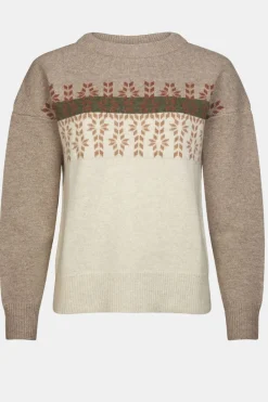 Ayacucho Lugano Jaquard Wool Trui Dames