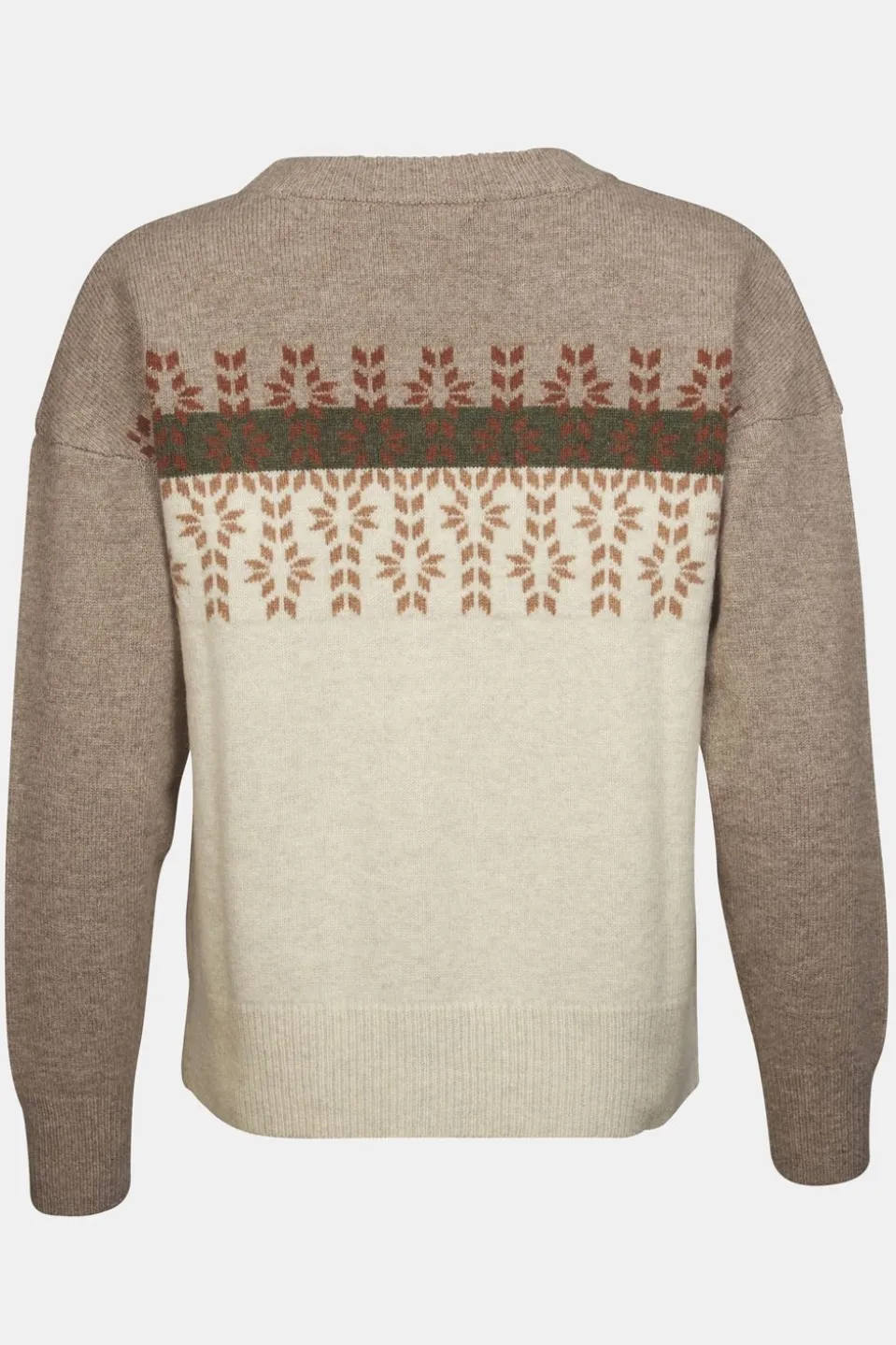 Ayacucho Lugano Jaquard Wool Trui Dames
