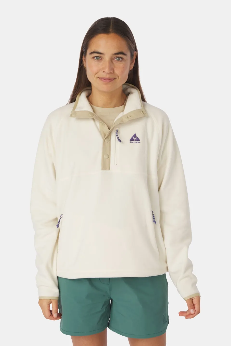 Ayacucho Venture Snap Pullover Fleecetrui Dames