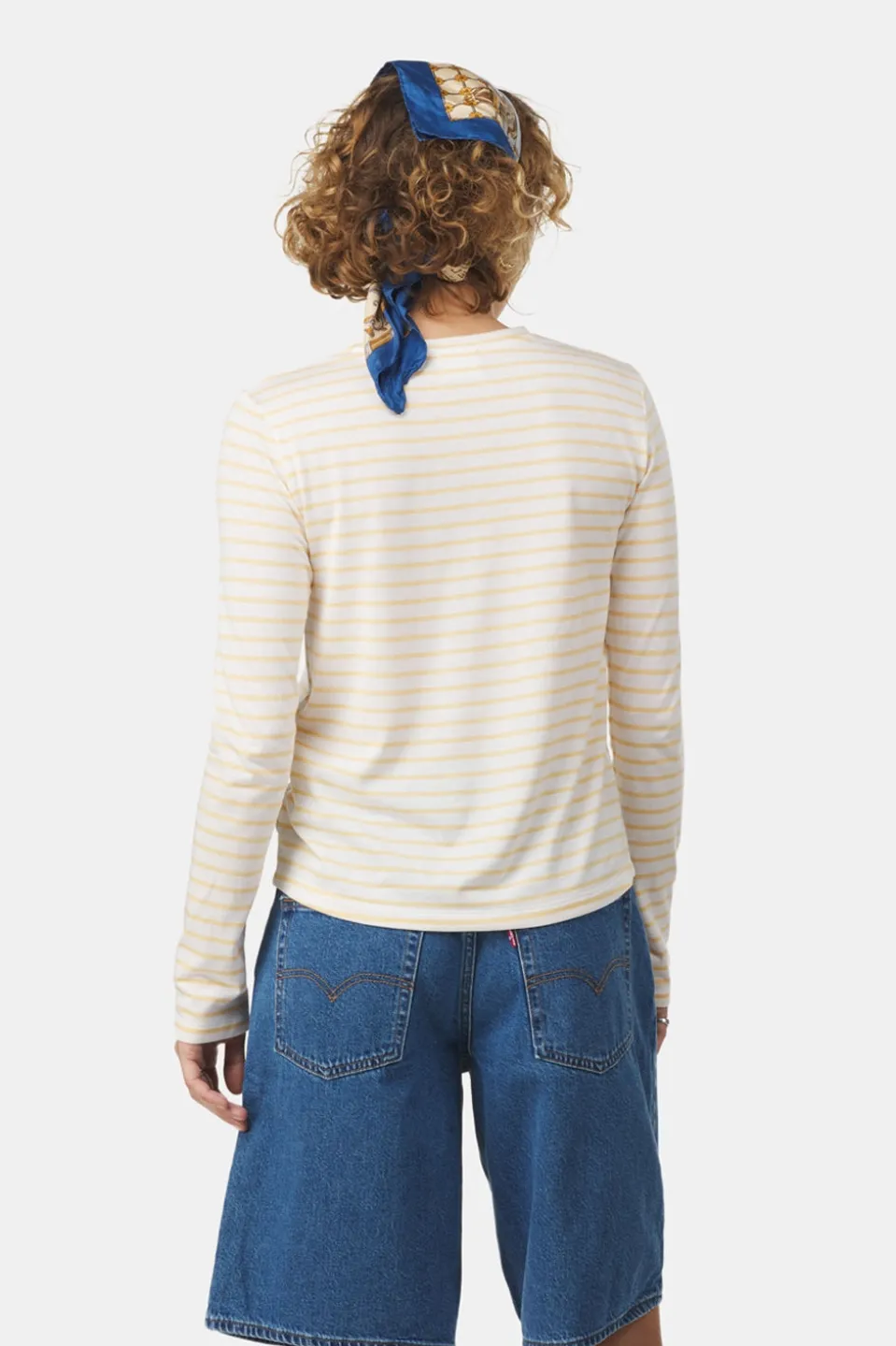Ayacucho Womens Long Sleeve Striped T-Shirt