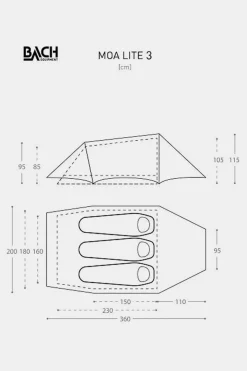 Bach Moa 3 Lite Tent 3P