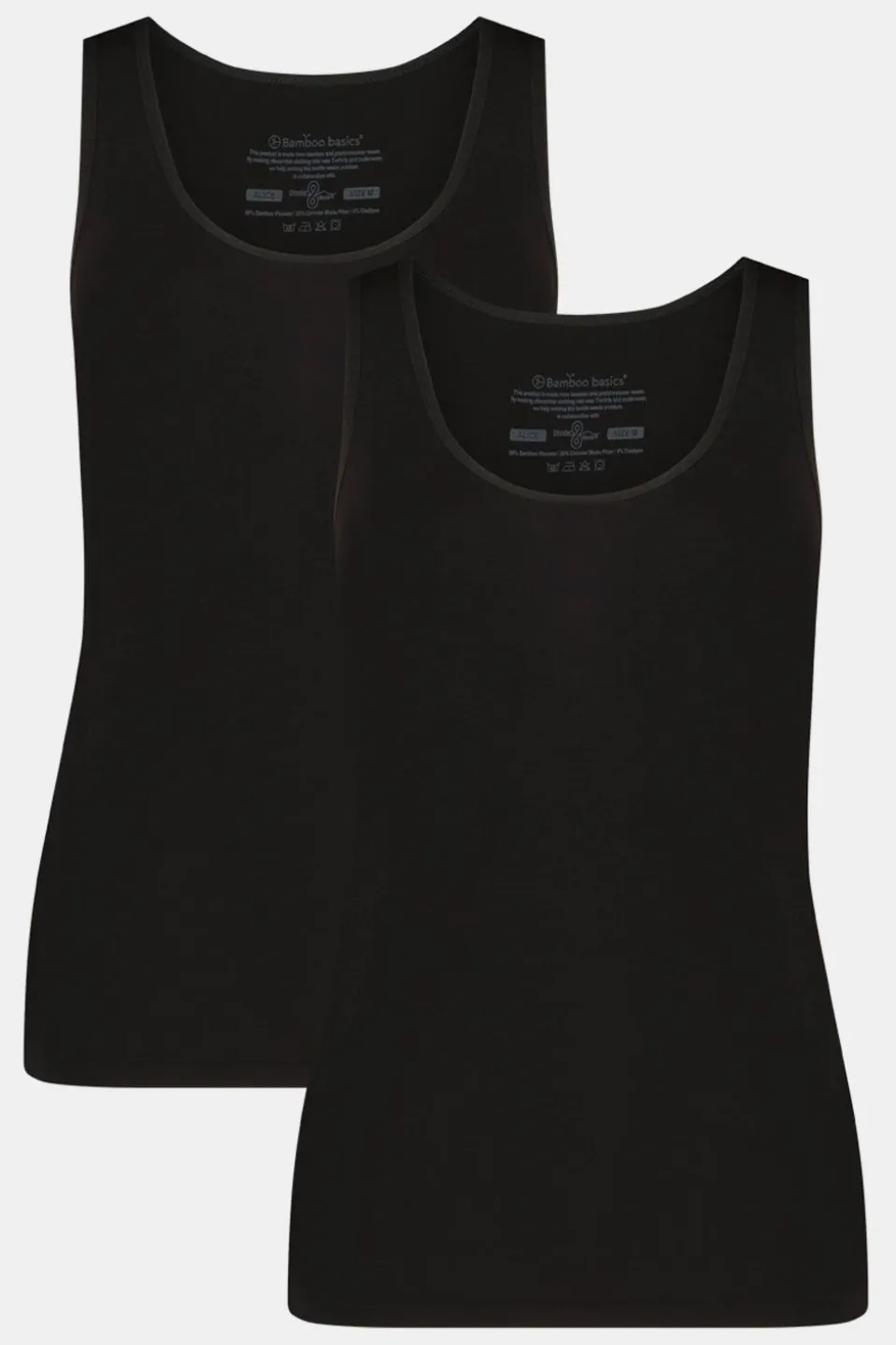 Bamboo Basics Alice Ondershirt Dames - 2-Pack