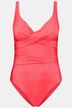 Beachlife 303A - Red Shine Padded Swimsuit Badpak Dames