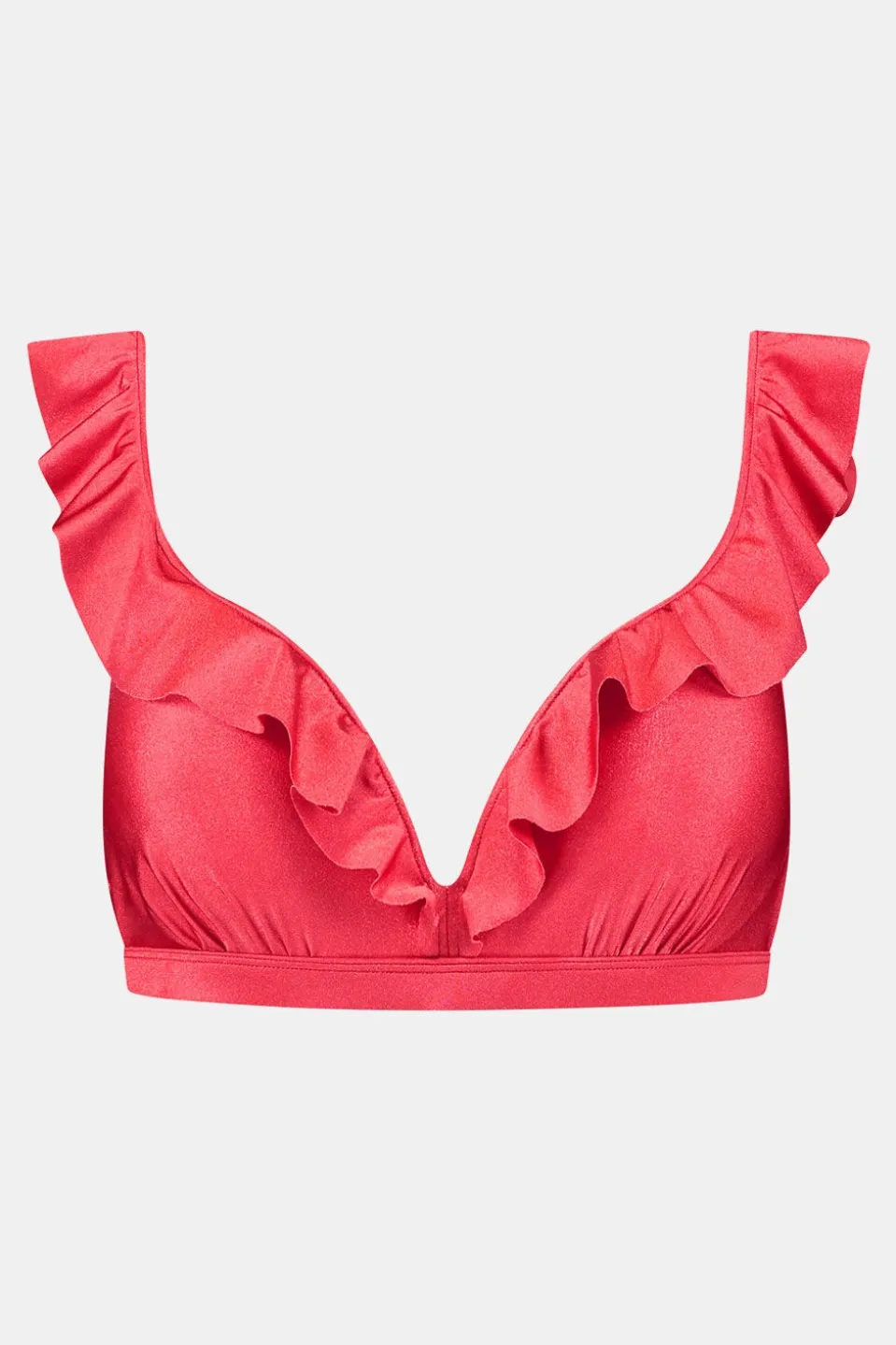 Beachlife 106D - Red Shine Padded Wired Top Bikini Top Dames