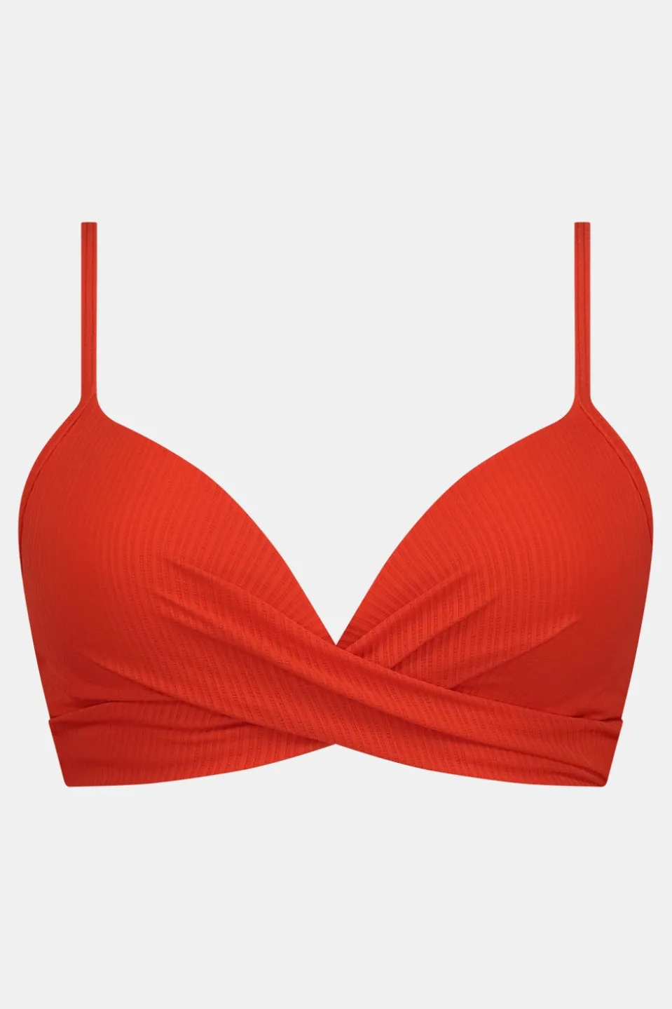 Beachlife Fiery Red Padded Wired Bikini Top