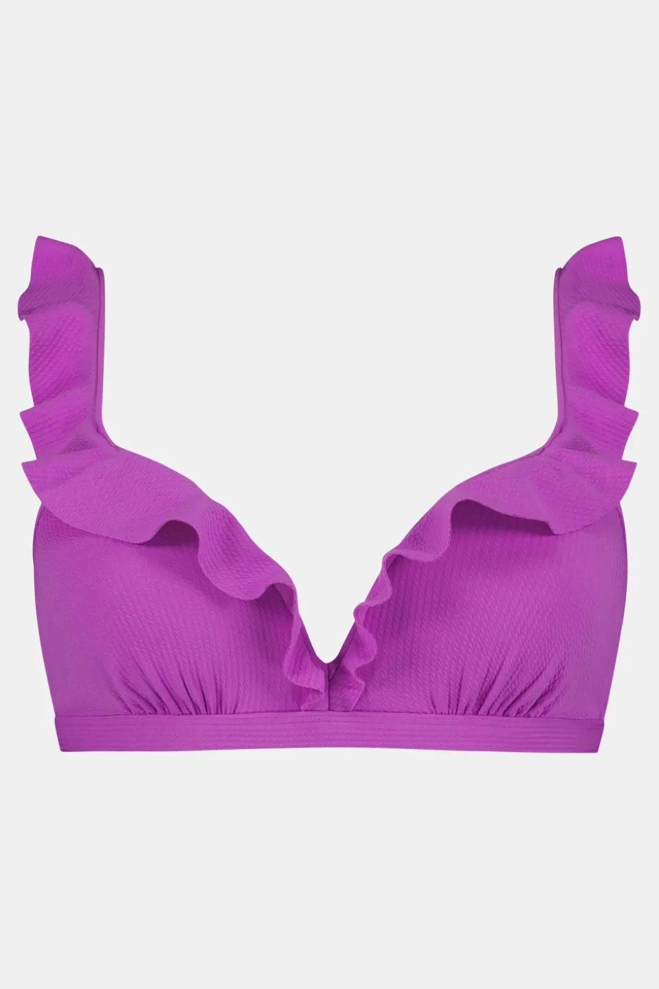 Beachlife Purple Flash Padded Wired Bikini Top
