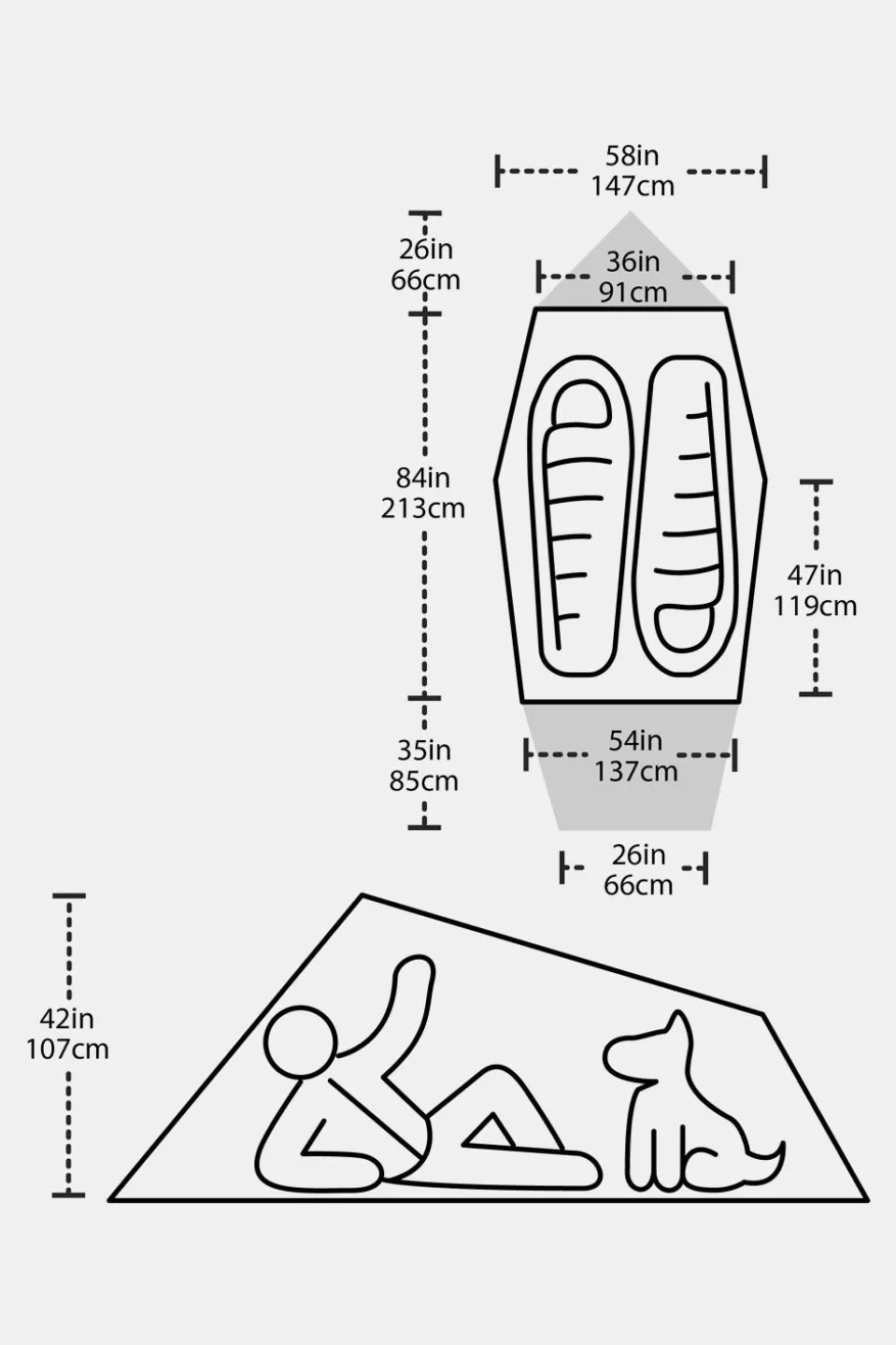 Big Agnes Battle Mountain 2 Tent 2P
