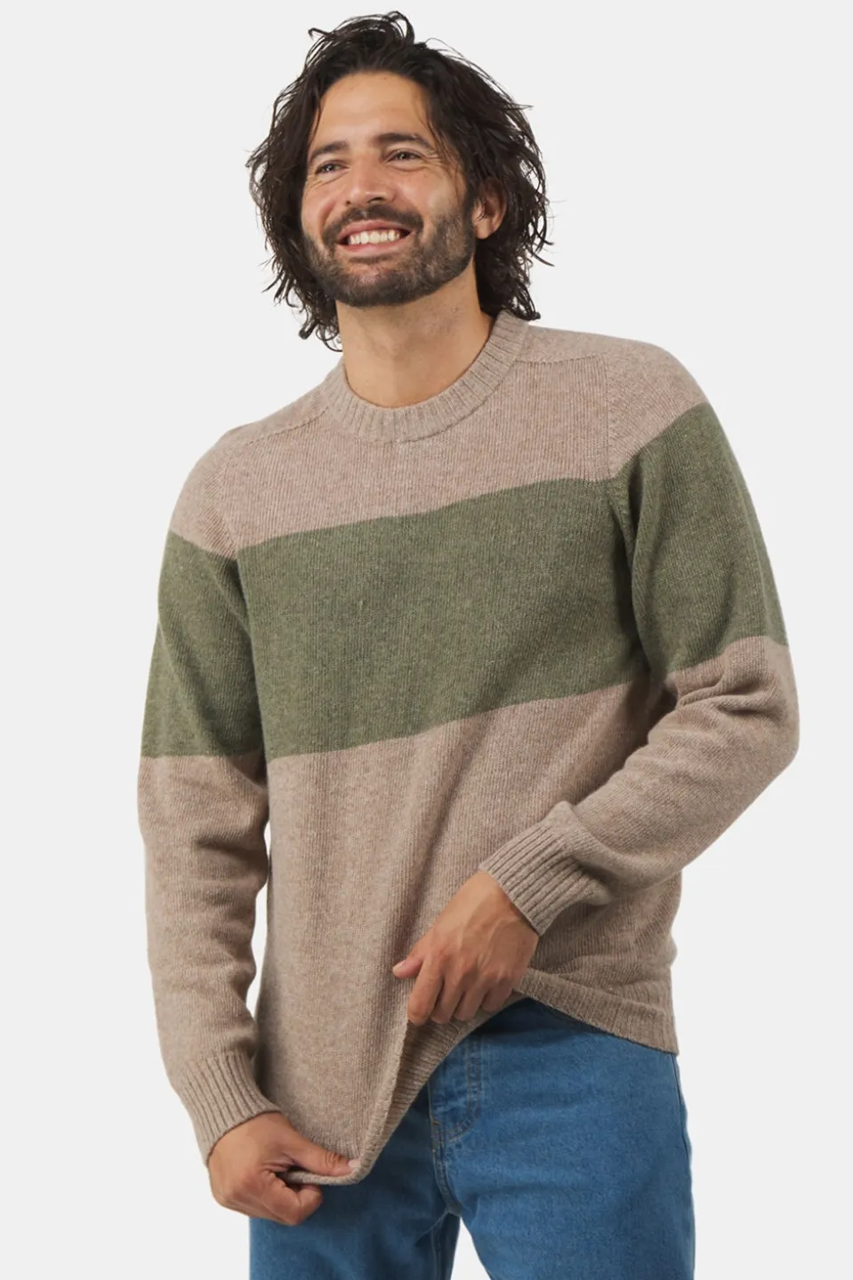 Blue Loop Originals Essential Stripe Trui