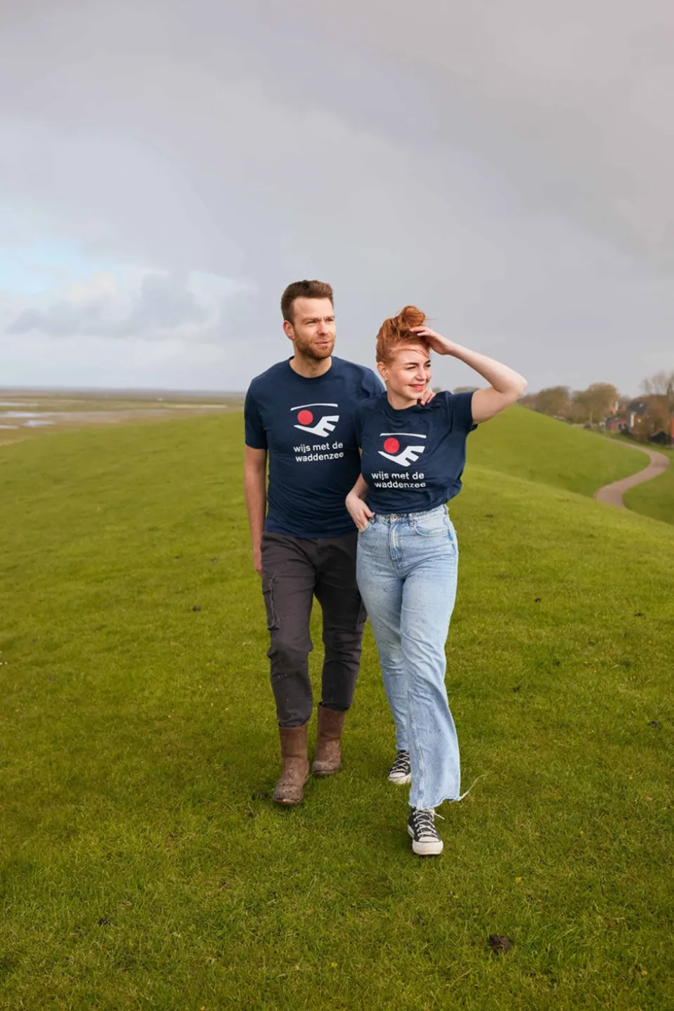 Blue Loop Originals Wijs Met De Waddenzee T-Shirt