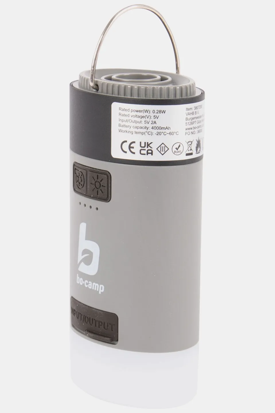 Bo-Camp Bc Pomp/Lamp/Power Bank Solar Lantaarn