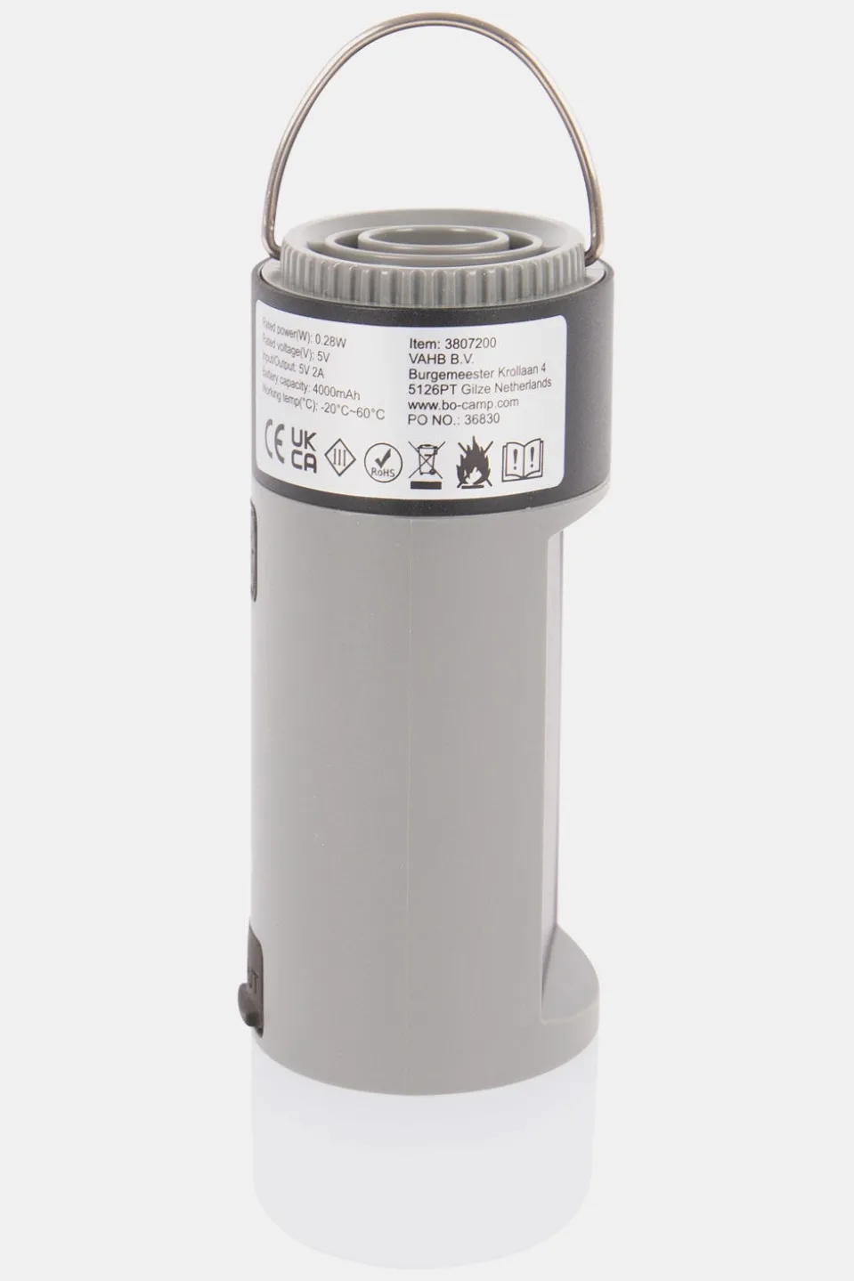 Bo-Camp Bc Pomp/Lamp/Power Bank Solar Lantaarn