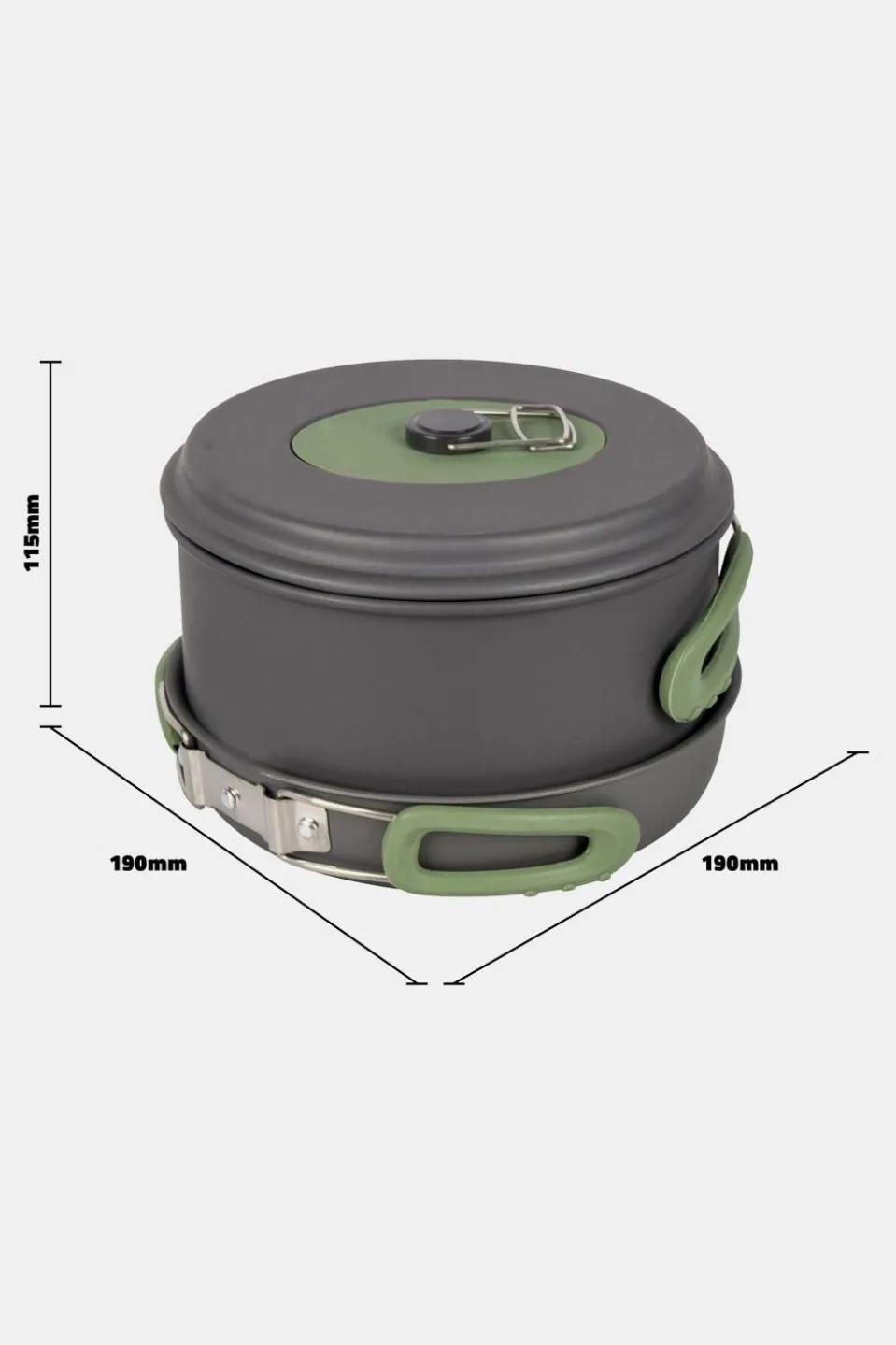 Bo-Camp Explorer 4-delige Pannenset
