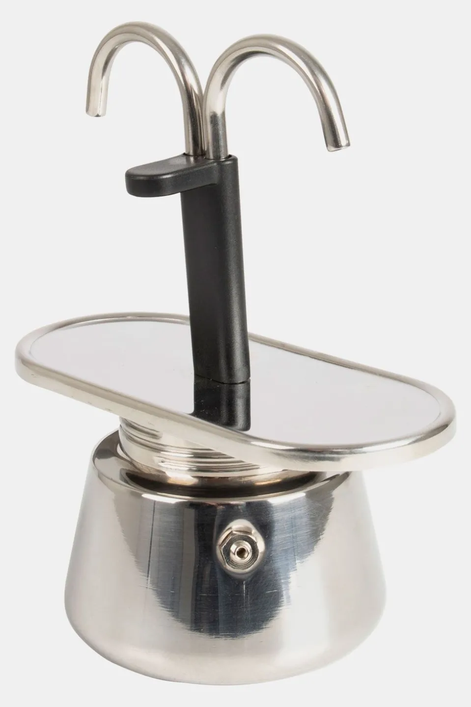 Bo-Camp Percolator 2-kops staal koffiezetter