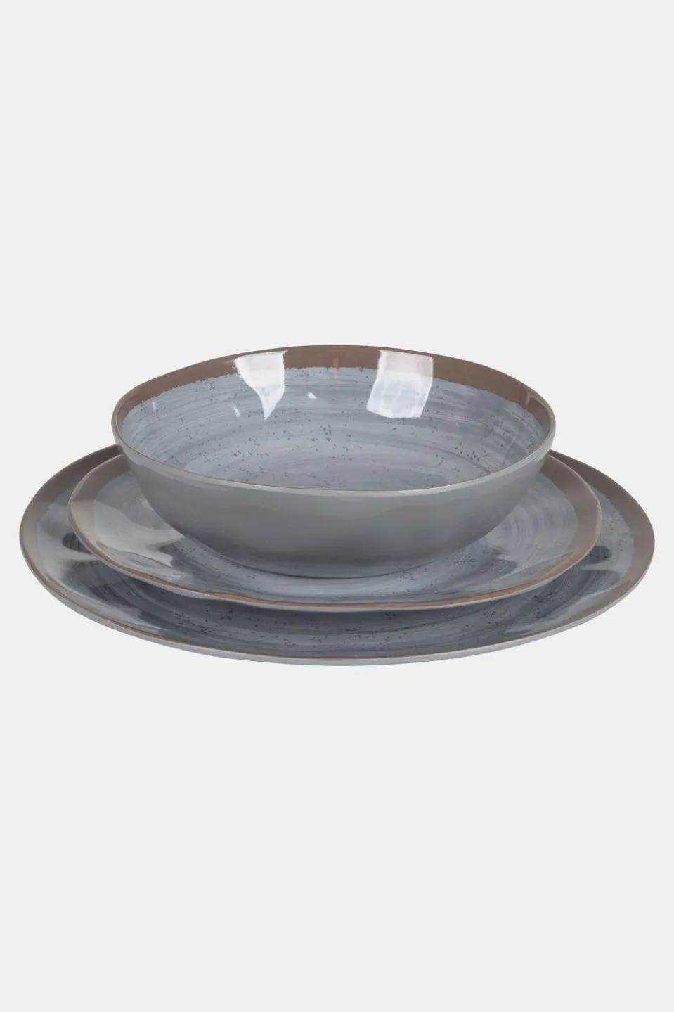 Bo-Camp Servies 100% Melamine 12-Delig Halo