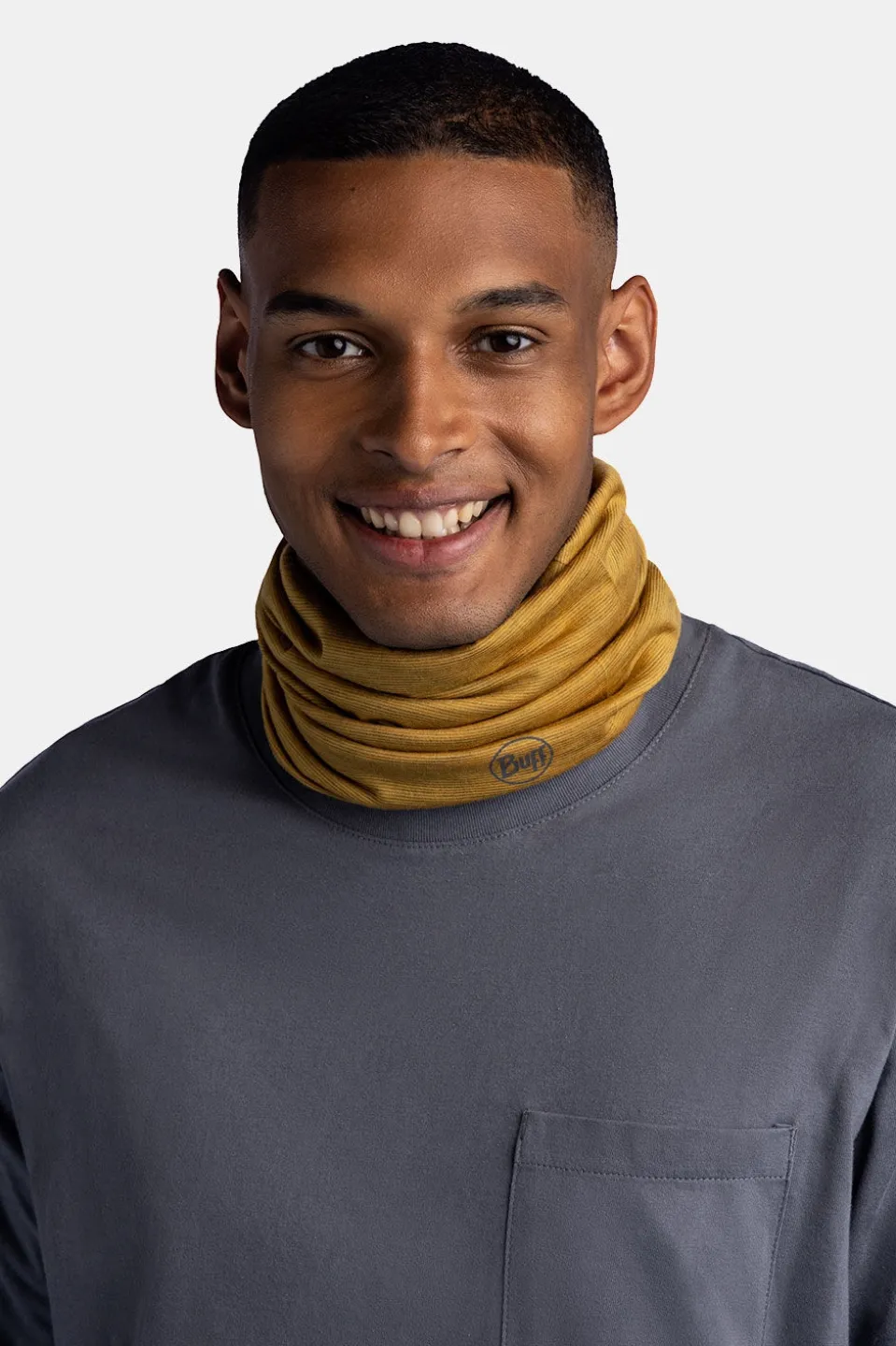 Buff Merino Lightweight Multistripes Maize Buff